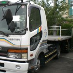 牽引免許の教習車